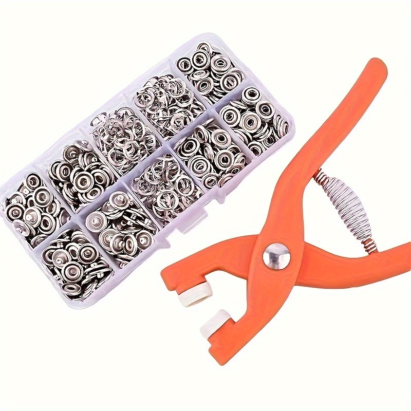 Snap Fastener Set - Dikiş İşleri İçin 50 Set Elde