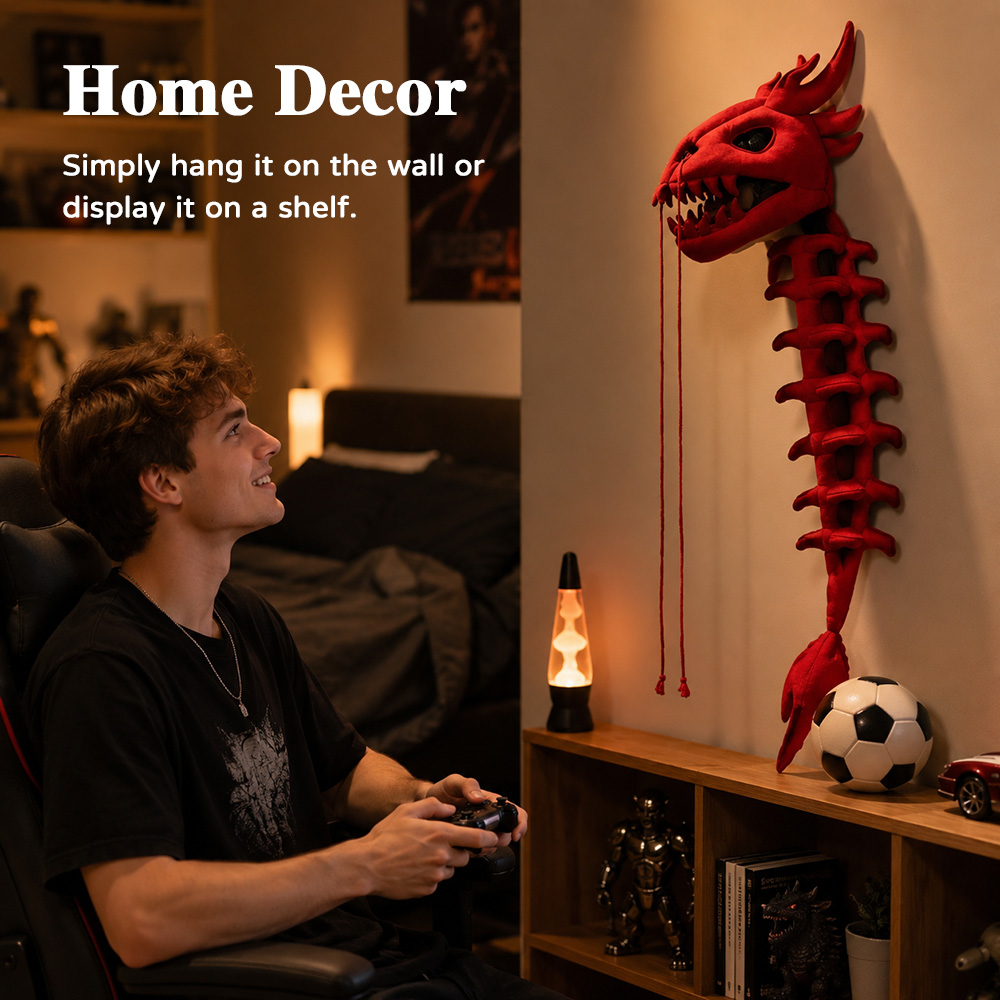 Cosplay Prop Patterns - Dinozor İskeleti Peluş Başlık Cosplay Kostüm