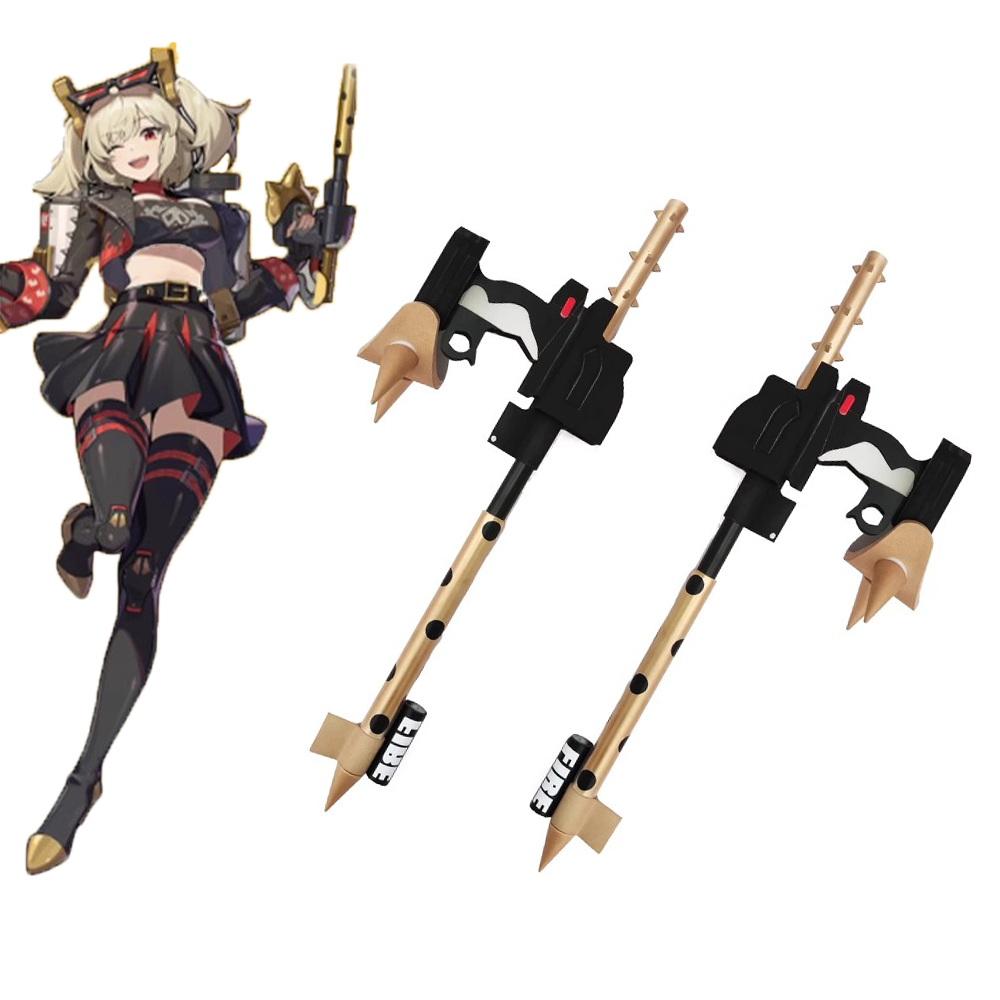 Burnice Cosplay Prop - Oyun Burnice Whita Zenless Zone Zero