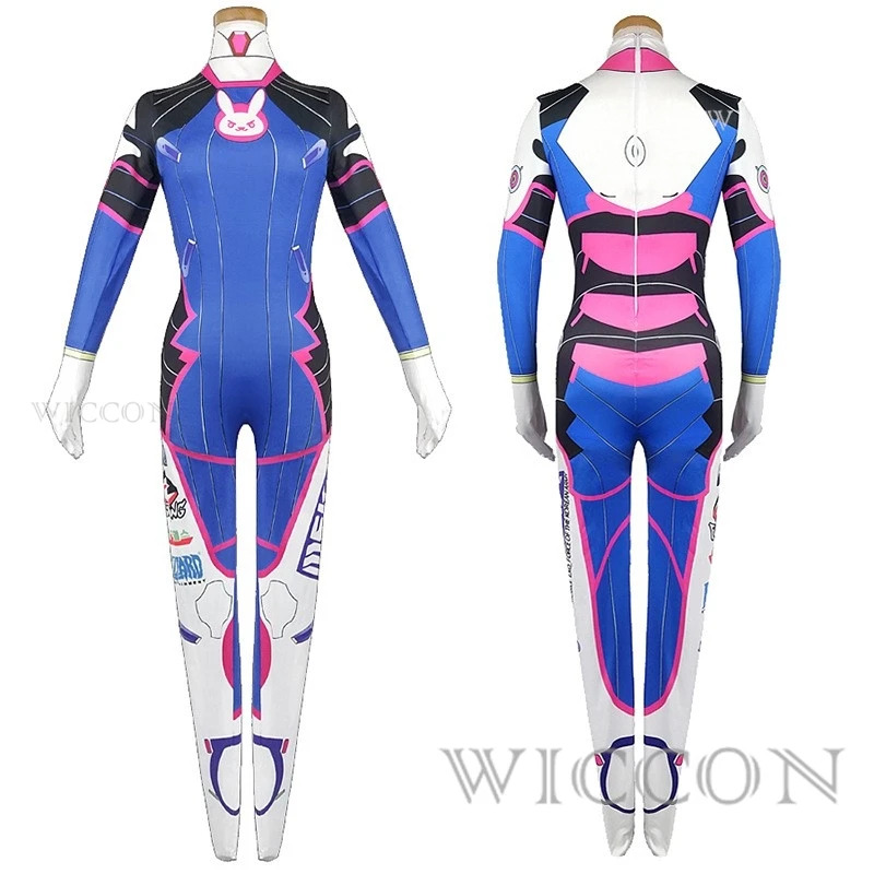 Dva Cosplay Prop - 2025 11 Anime Kadın Tulum Tayt