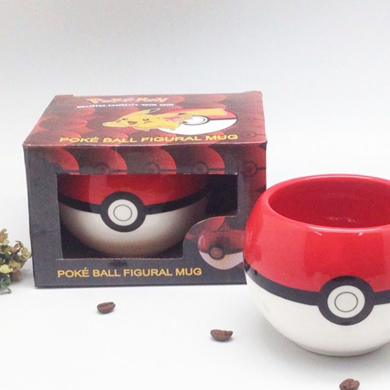 Pokeball Cosplay Prop - Pokemon Poke Topu Seramik Kahve Kupa