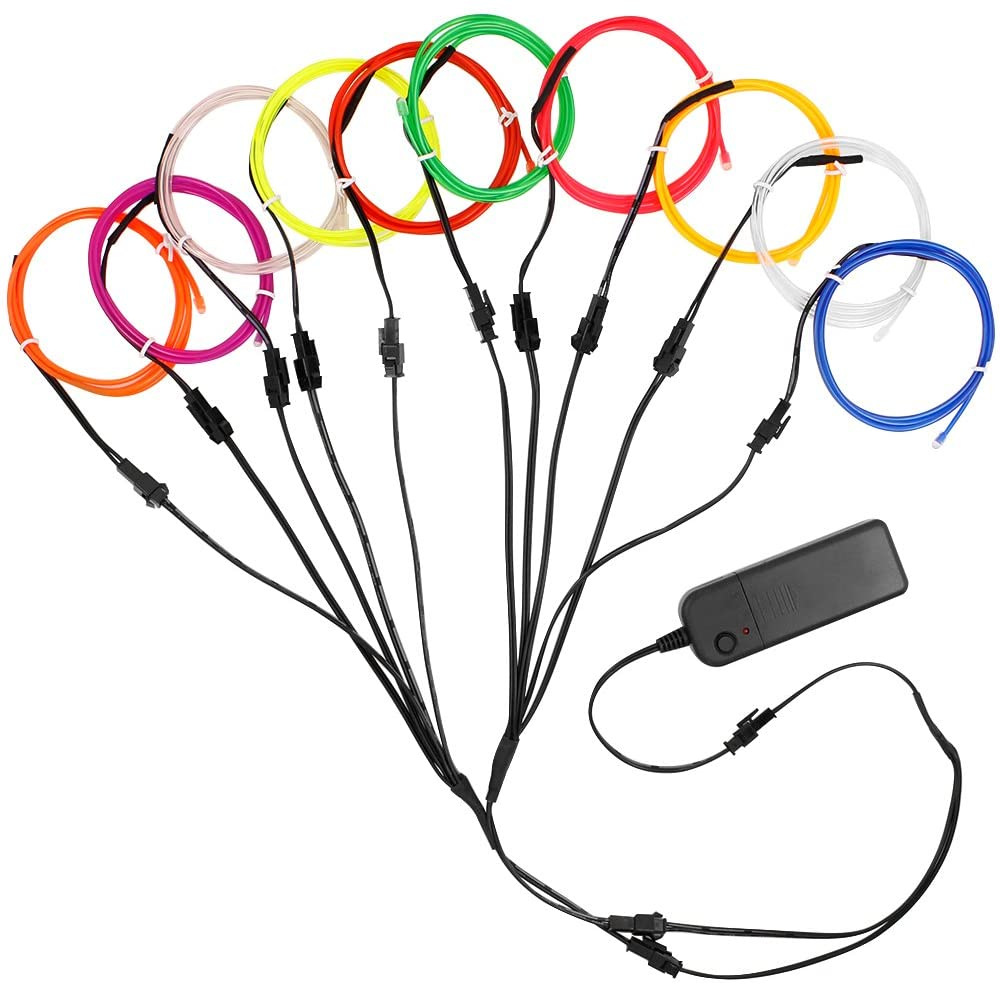 5 in 1 Kızdırma Tel Kablo LED  - Led El Wire incelemesi ve fiyatı