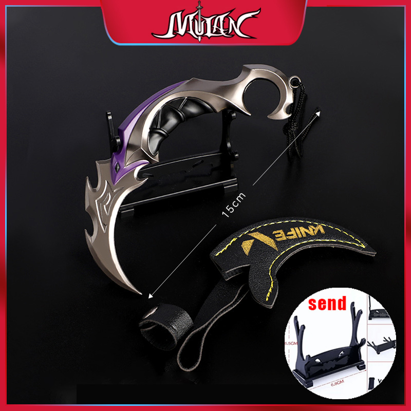 6 inç Valorant EP5 Karambit Me - Craft Knife Set incelemesi ve fiyatı
