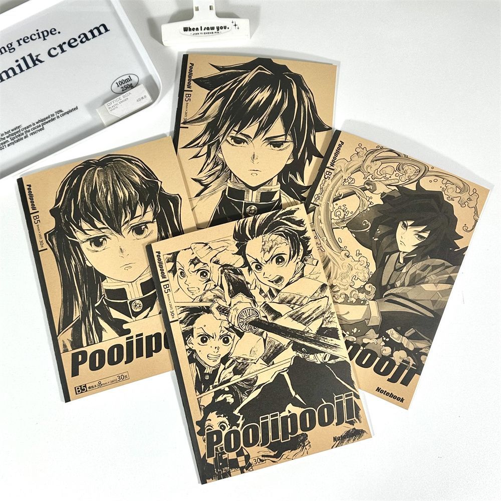 Demon Slayer temalı B5 kraft d - Cosplay Prop Book incelemesi ve fiyatı