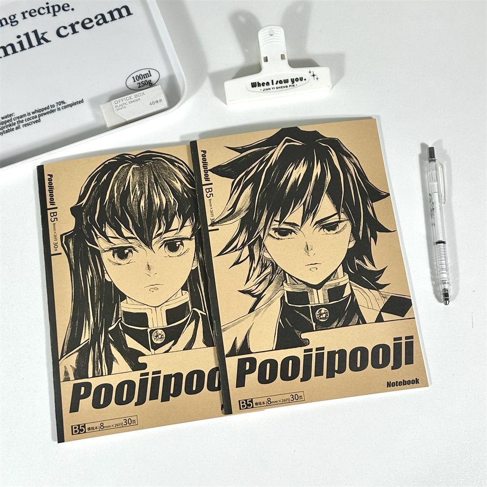 Demon Slayer temalı B5 kraft d - Cosplay Prop Book incelemesi ve fiyatı