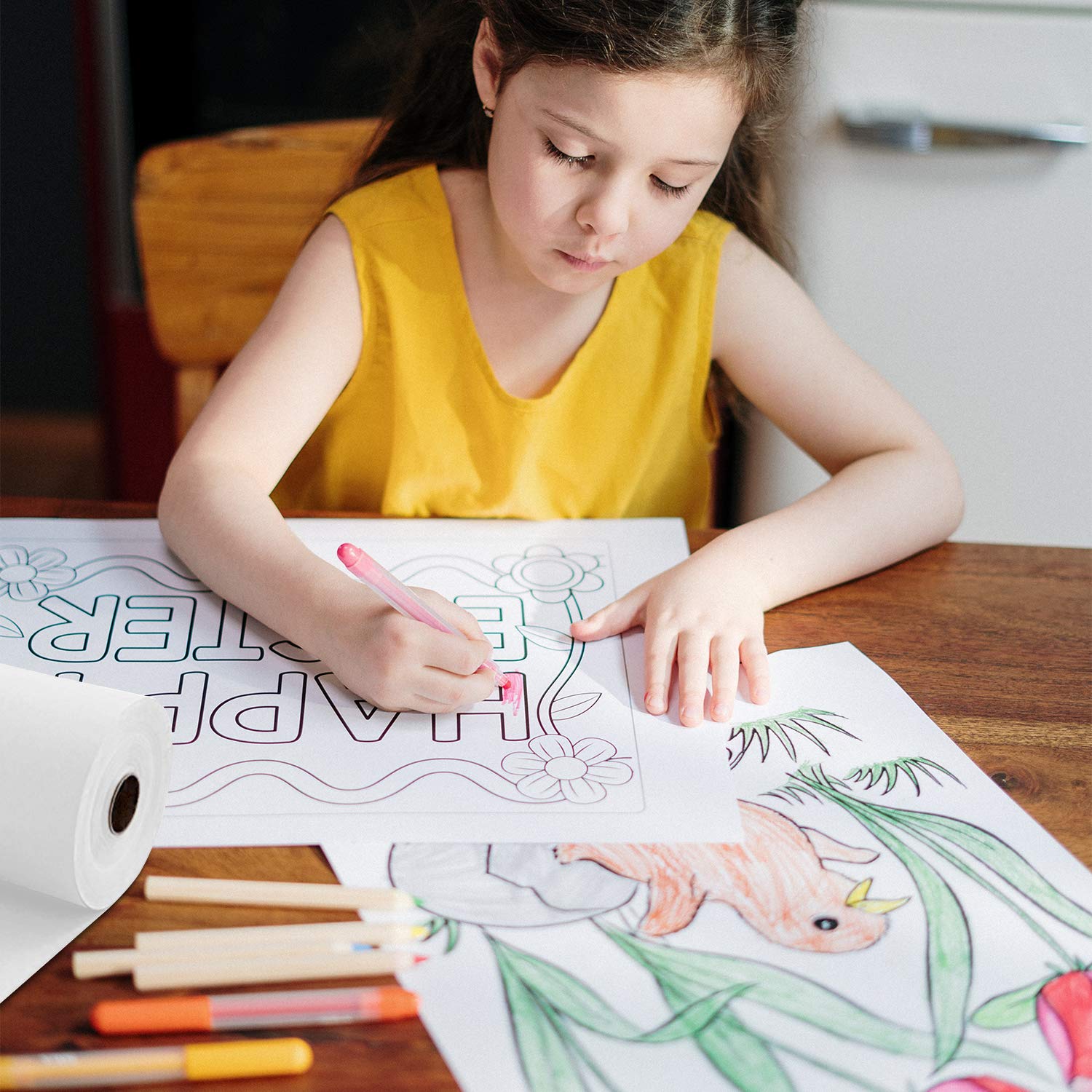 Beyaz/siyah/kahverengi Kraft k - Craft Foam Roll incelemesi ve fiyatı