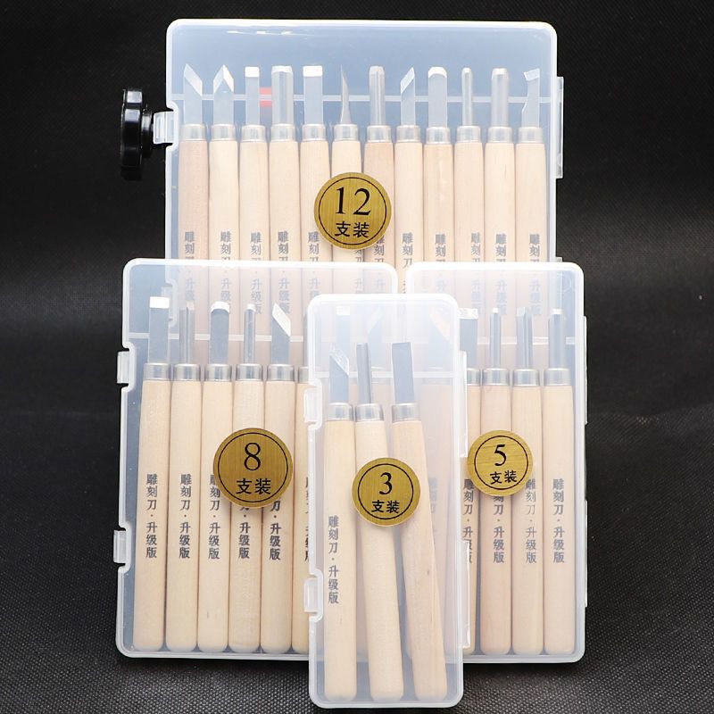 Oyma Bıçağı Seti Ahşap Blok Ka - Craft Knife Set incelemesi ve fiyatı