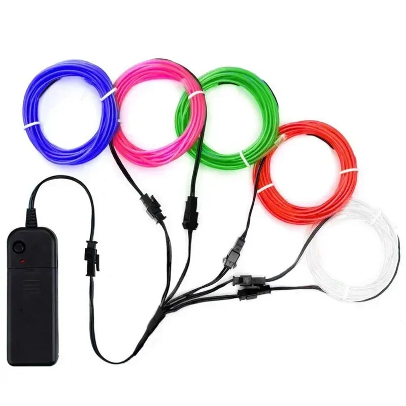 1M/3M/5M esnek Neon ışık topu  - Led El Wire incelemesi ve fiyatı